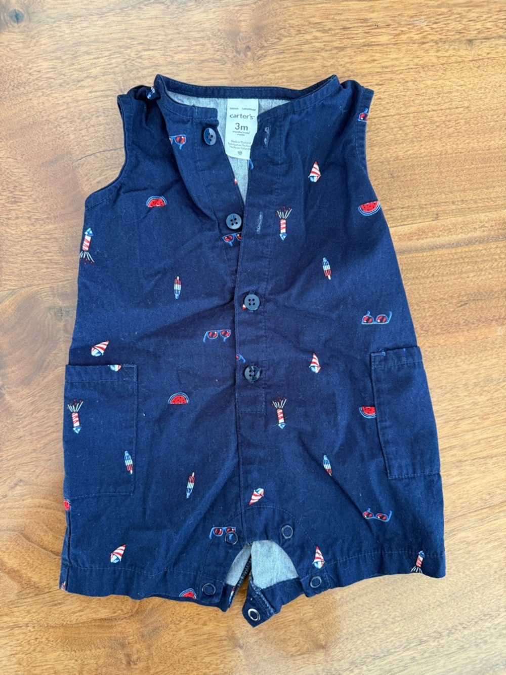 Carter's Baby 4th of July Romper (3 months)
